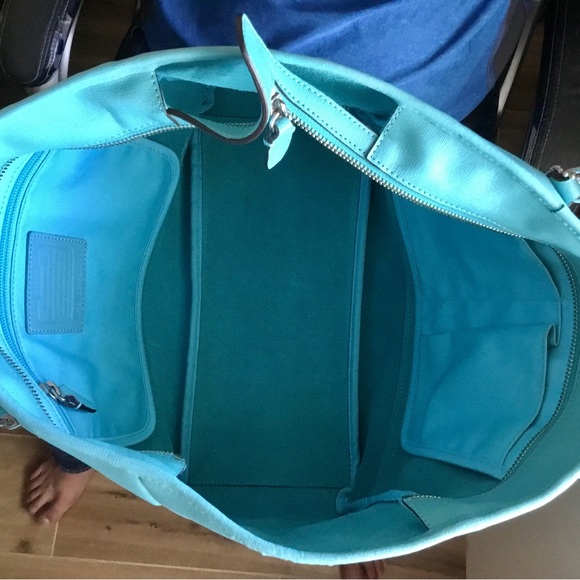 Coach leather tote bag - Picture 5 of 5